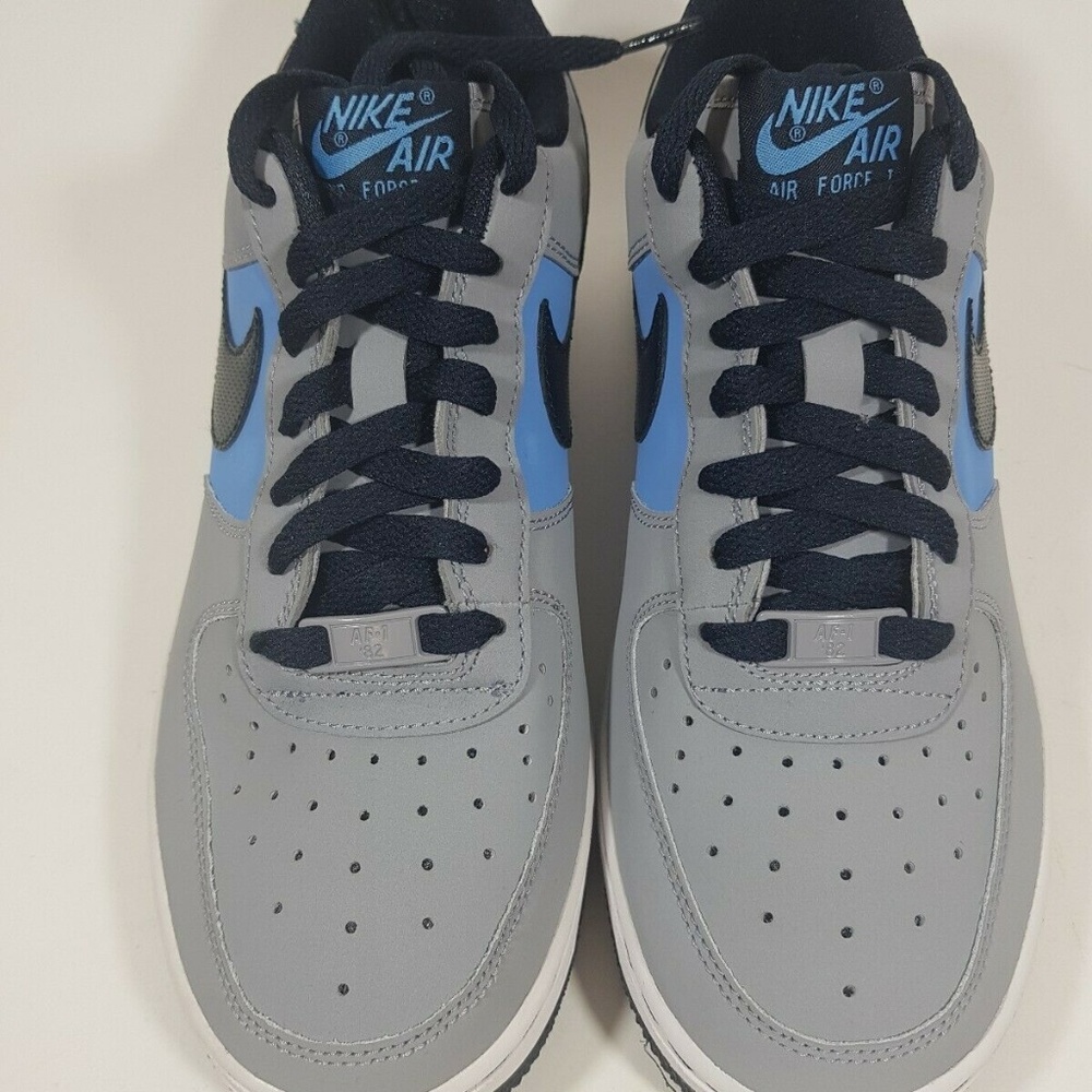 NIKE AIR FORCE 1 GS LOW BASKETBALL BOYS SHOES - Picture 3 of 8